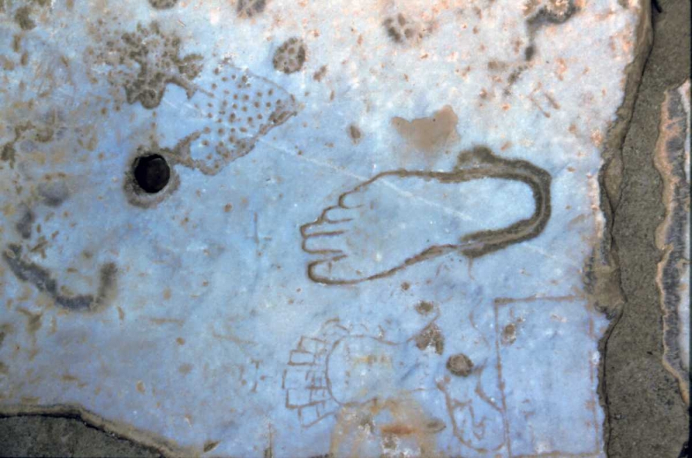 Turkey, Ephesus Crude ancient carvings